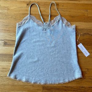 Bishop and young lotus cami gray NWT